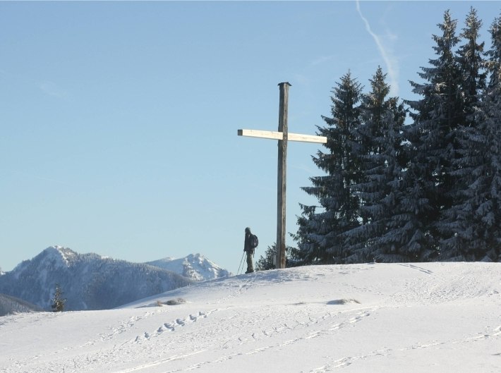 Winterwandern am Blomberg, © Gemeinde Wackersberg